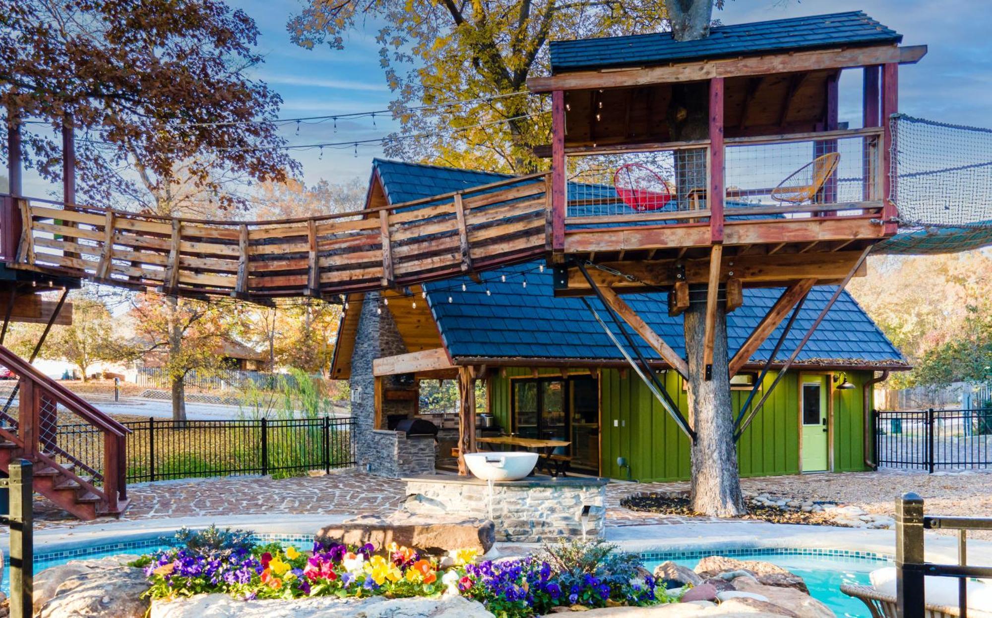 The Tree House In Bentonville Dış mekan fotoğraf