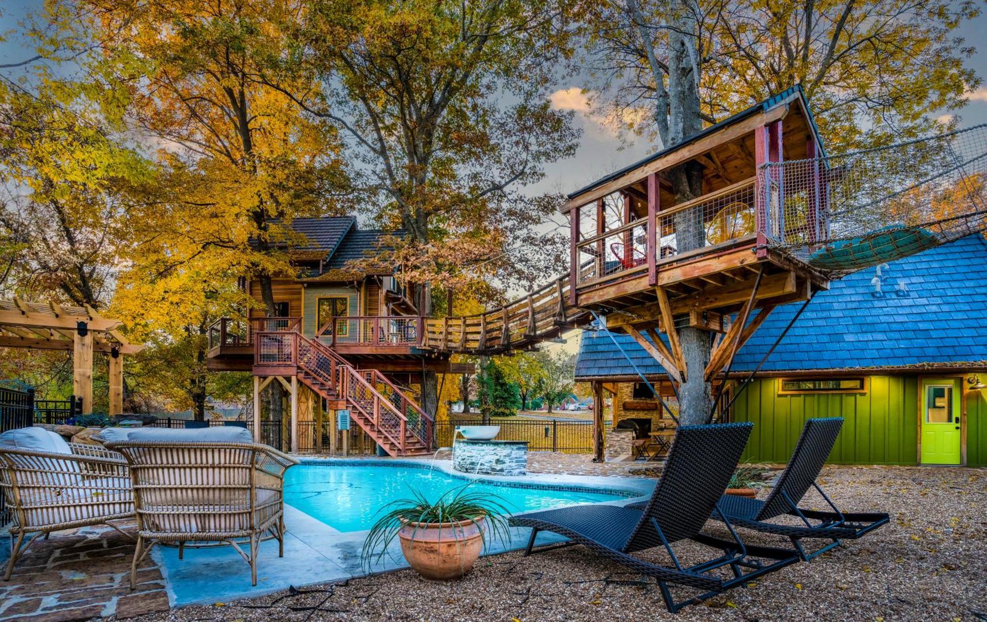 The Tree House In Bentonville Dış mekan fotoğraf